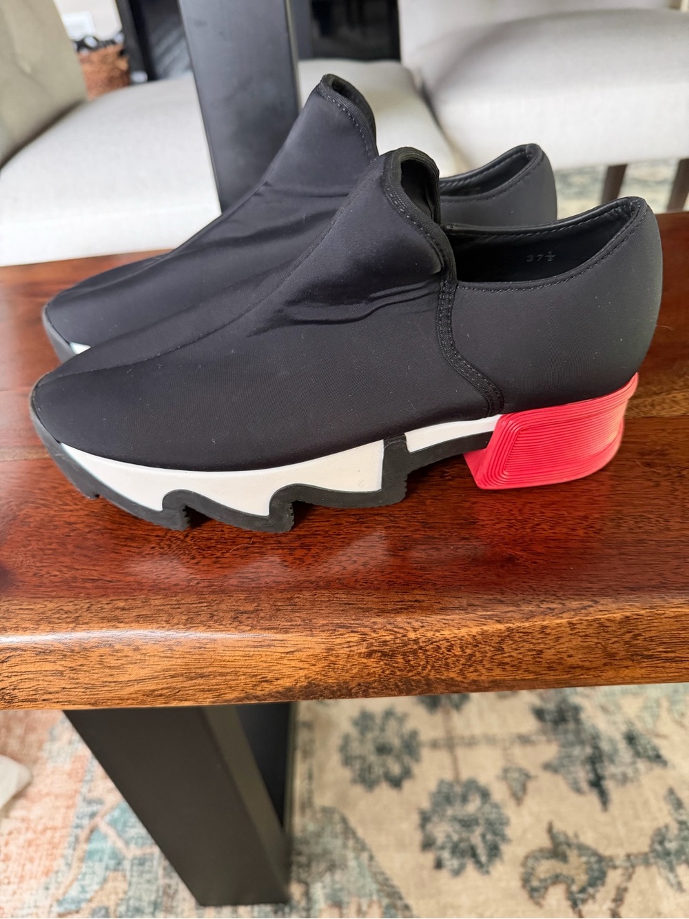 Wes Neoprene Top Sneakers